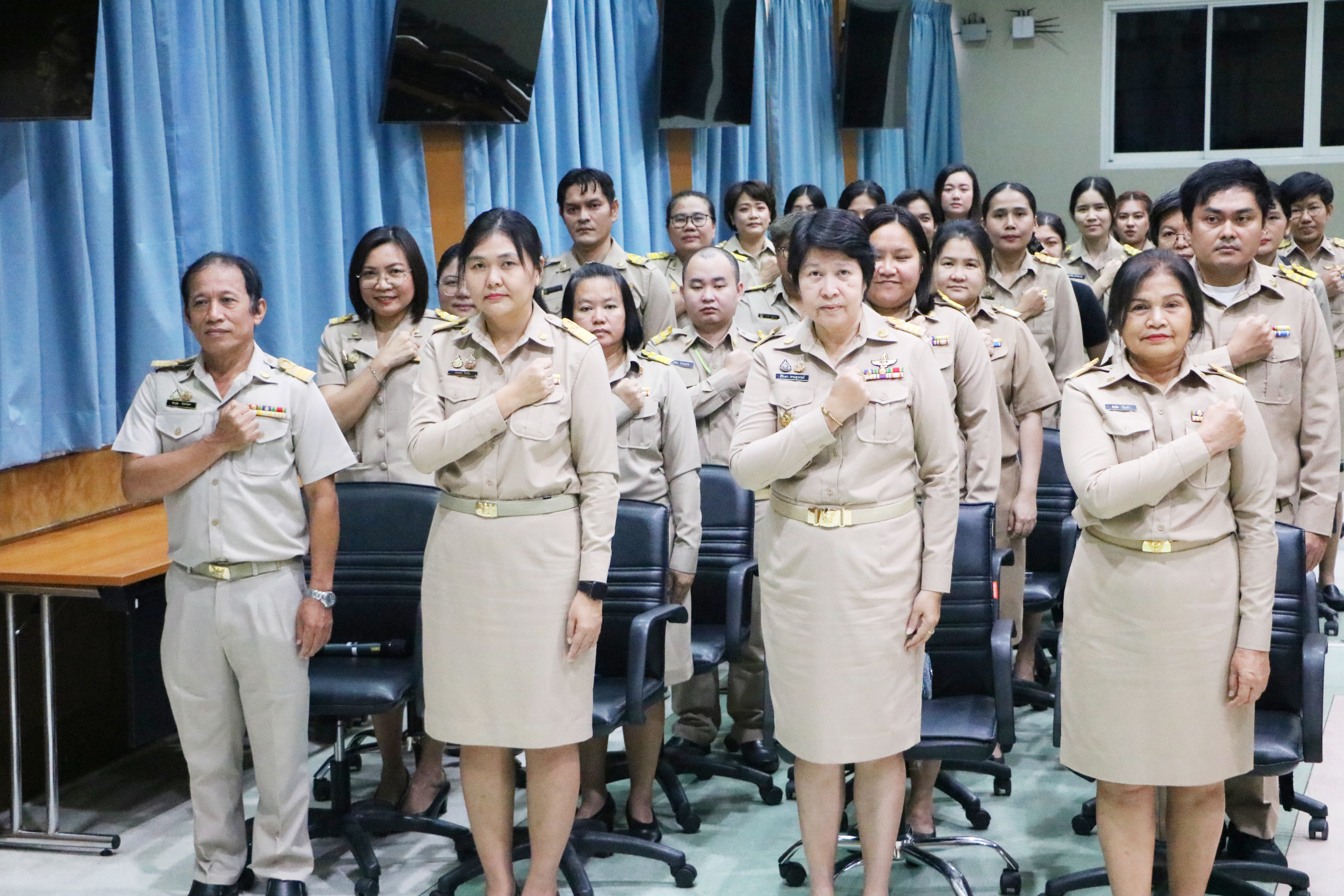 title - กองการเจ้าหน้าที่ ส.ป.ก. ประกาศเจตนารมณ์มุ่งสู่ “องค์กรคุณธรรมต้นแบบ” เสริมสร้างวัฒนธรรมสุจริตและธรรมาภิบาลในองค์กร